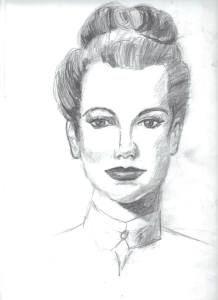 Victorian Lady Sketch